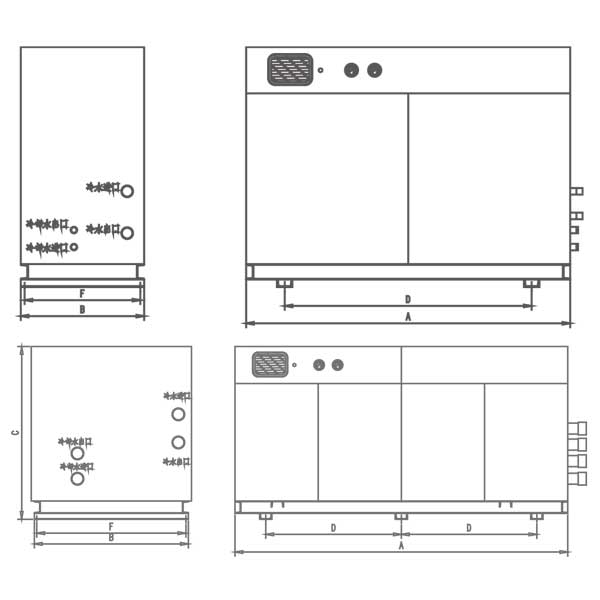 箱式不锈钢耐酸碱热泵